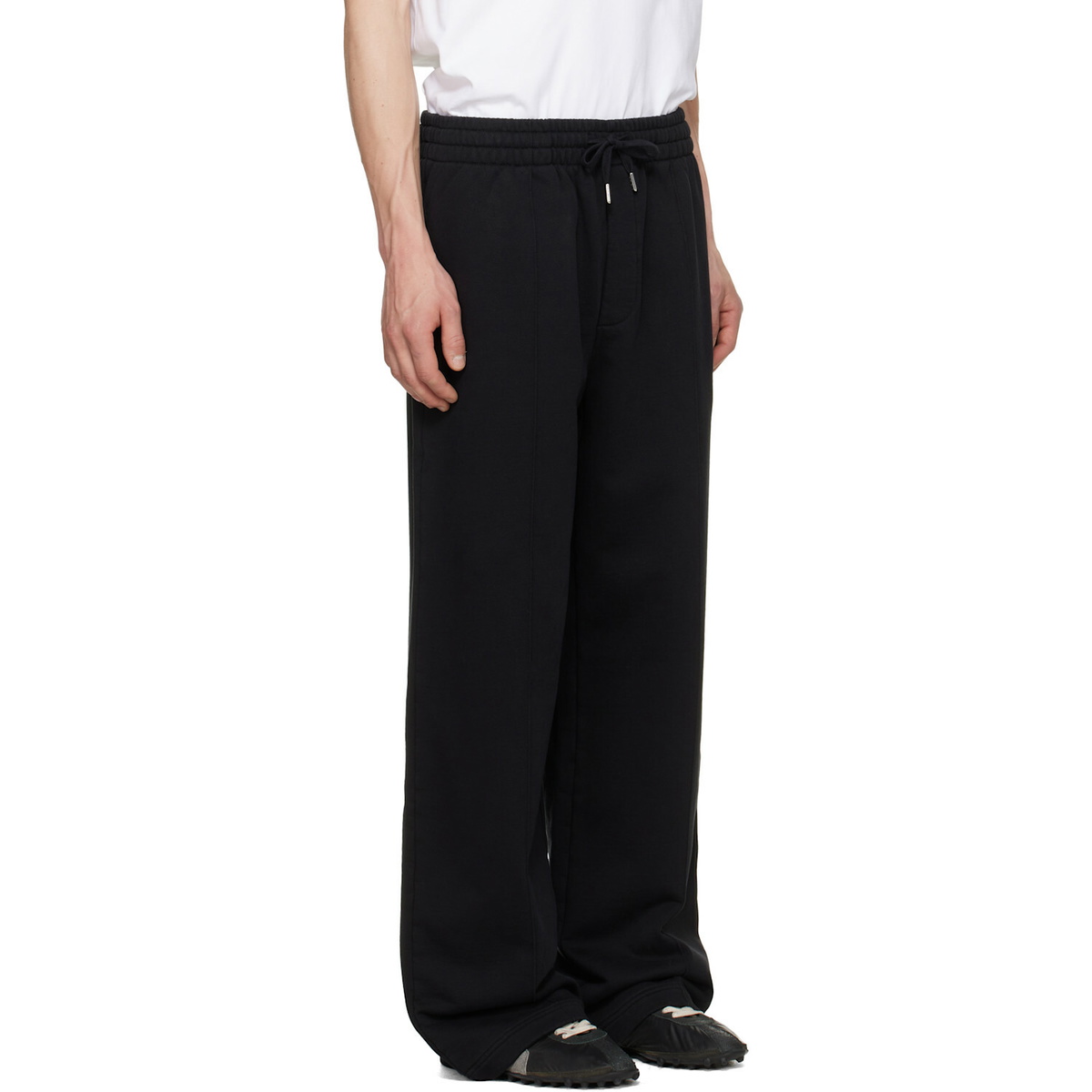 Casablanca Black Embroidered Classic Sweatpants