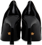 Versace Black Medusa Heels