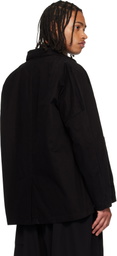 Toogood Black 'The Draughtsman' Shirt