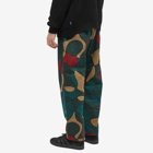 By Parra Men's Trees In Wind Relaxed Pant in Green Camo