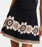 La DoubleJ Lela printed jersey minidress