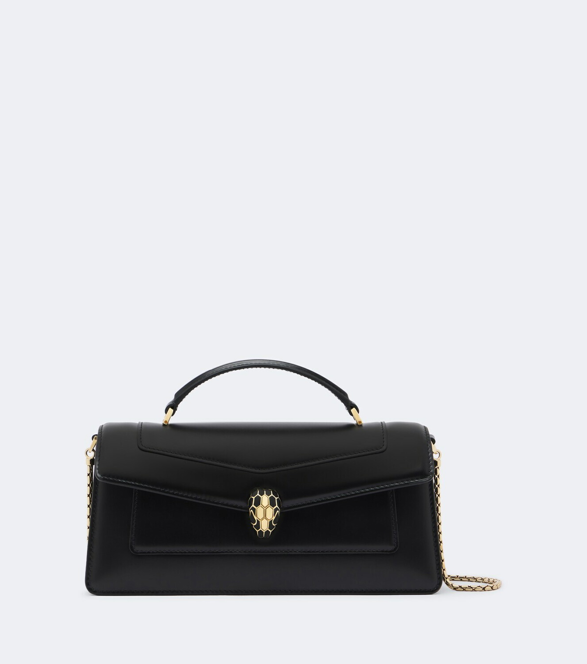 Bvlgari Serpenti Forever leather top-handle bag