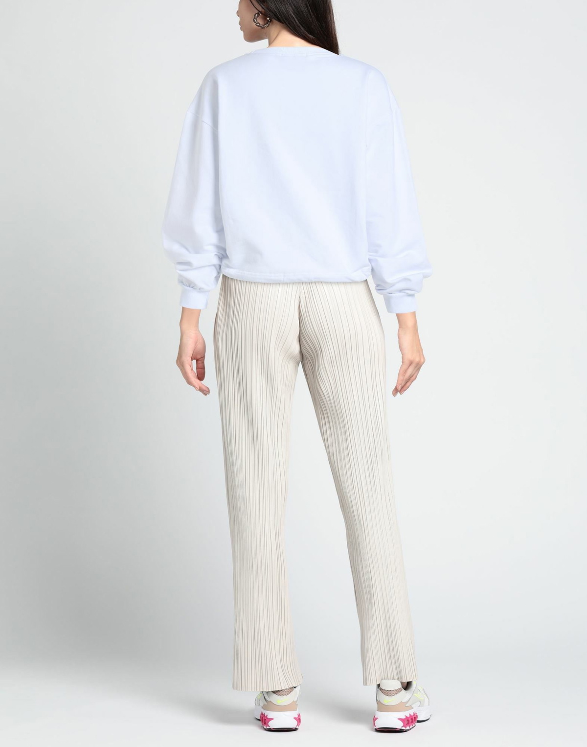 Shoe Womens Sweatshirt in White