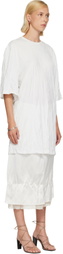 TOTEME White Relaxed Tee Minidress