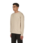 Acne Studios Face Crewneck Sweatshirt Oatmeal