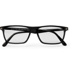 TOM FORD - Square-Frame Acetate Optical Glasses - Black