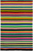 The Elder Statesman Multicolor Striped Scarf