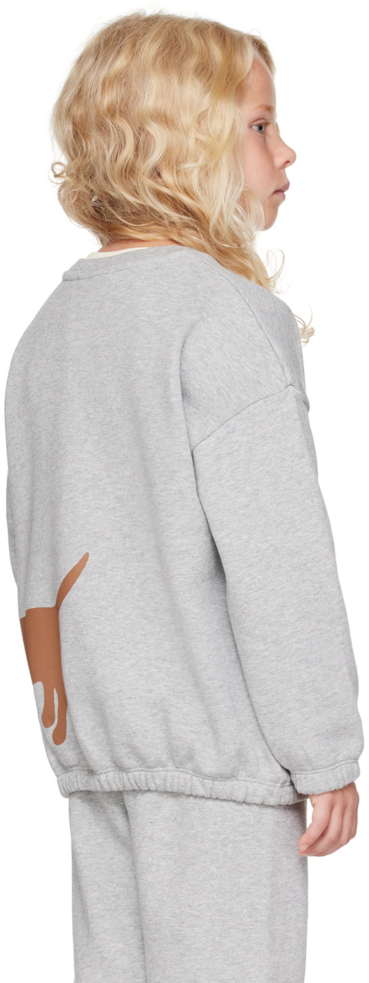 Mini Rodini Kids Gray Dog Sweatshirt
