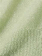 Auralee - Brushed Mohair-Blend Cardigan - Green