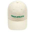 IDEA Vegan Athletic Cap in Beige/Green 