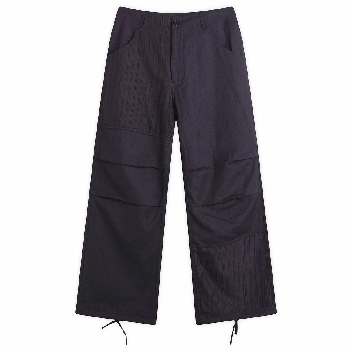 Kardo Men's Abeer Drawstring Snow Pant in Navy