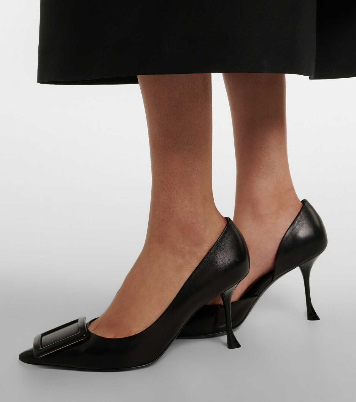 Roger Vivier Viv' In The City leather pumps