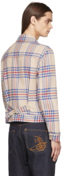 Vivienne Westwood Beige Tartan Type 3 Jacket