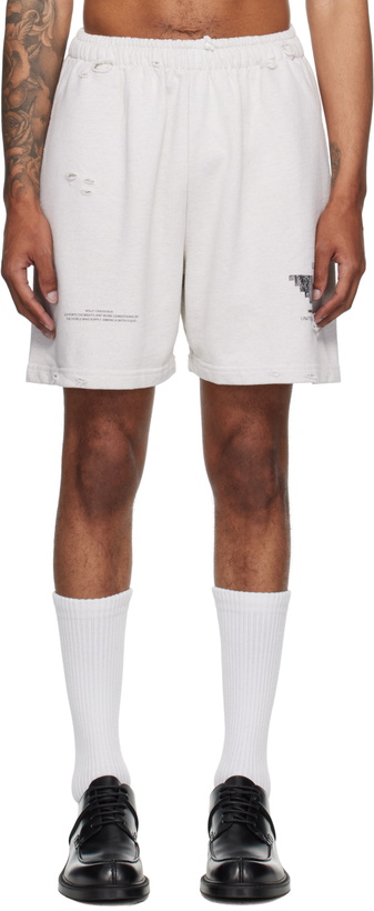 Photo: WILLY CHAVARRIA Gray UFW Sweat Shorts