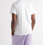 FLAGSTUFF - Printed Cotton-Jersey T-Shirt - White
