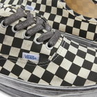 Vans Vault UA OG Authentic LX Sneakers in Stressed Black/Checkerboard