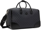 Gucci Black Interlocking G Travel Bag