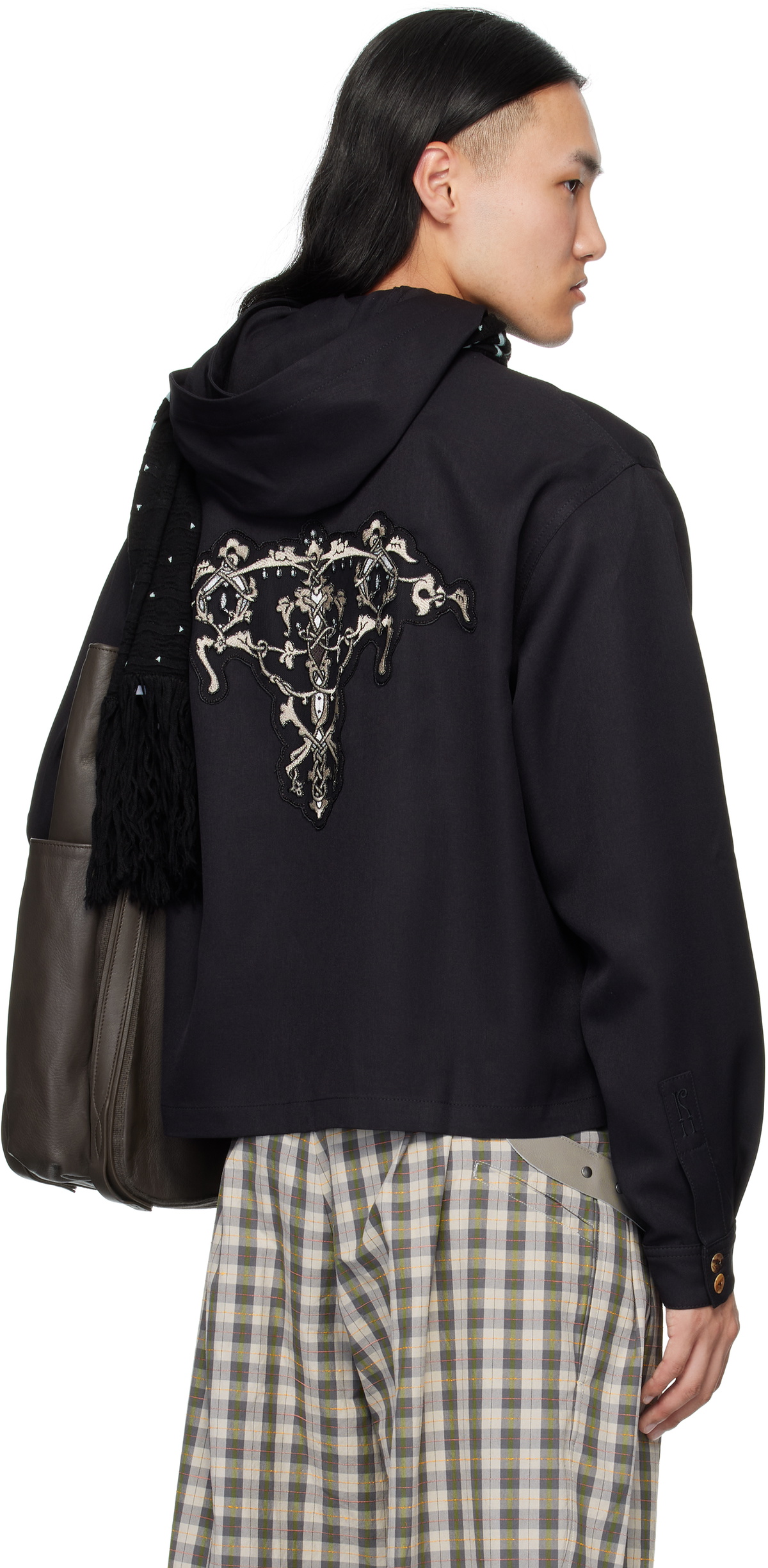 Kiko Kostadinov Black Slatina Hoodie