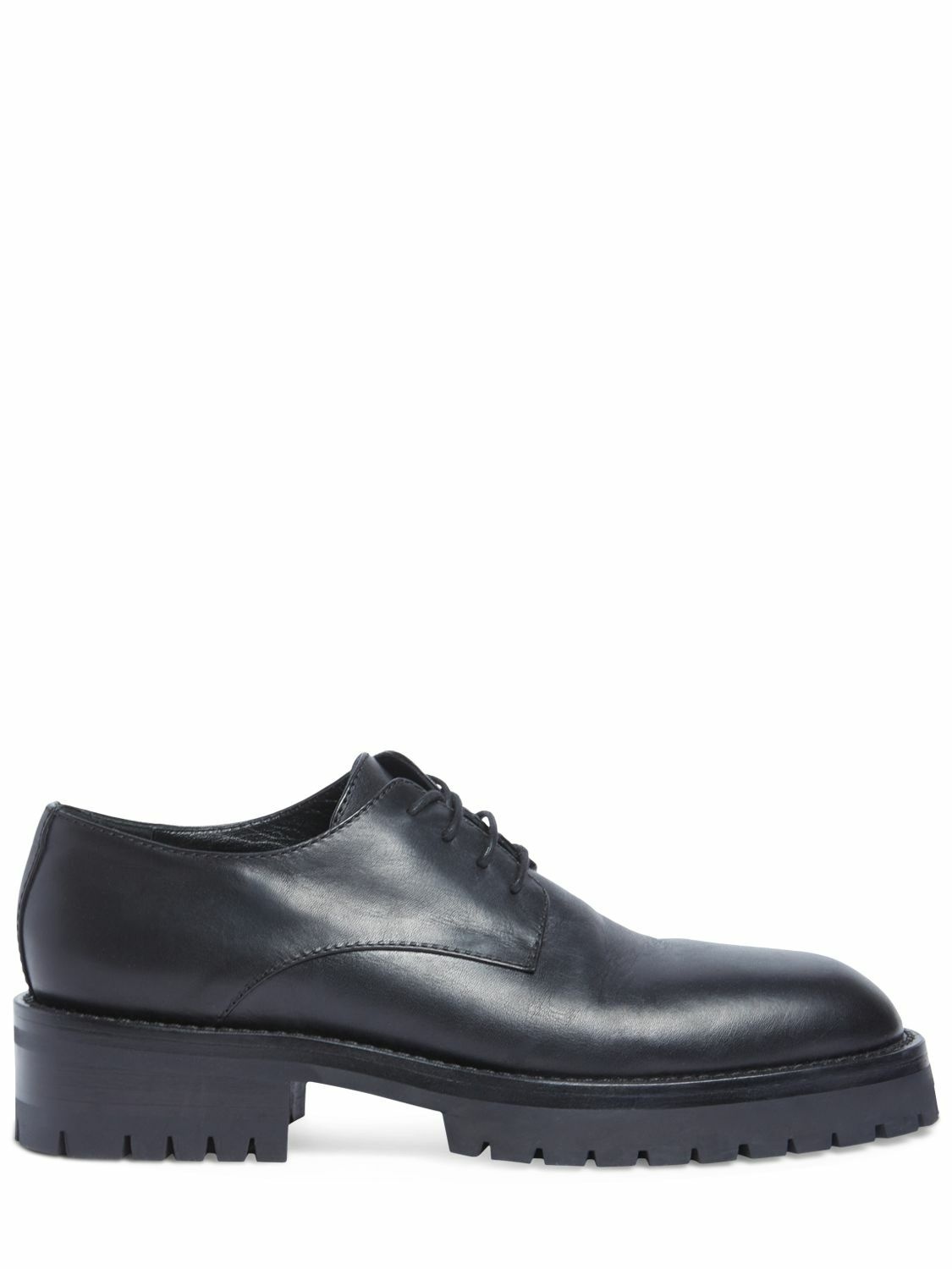 Photo: ANN DEMEULEMEESTER - Jodie Leather Derby Lace-up Shoes