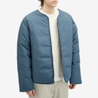 Jil Sander+ Men's Jil Sander Plus Water Repellent Padded Liner in Deep Atlantic Blue