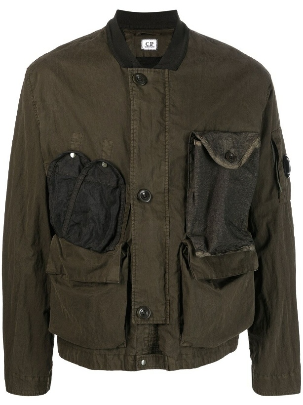 Photo: C.P. COMPANY - Cotton Blend Bomber Jacket