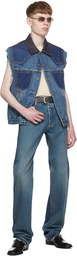 Maison Margiela Blue Denim Vest