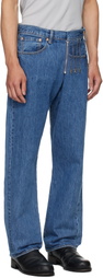 Bless Blue SMLXL Long Vintage Jeans