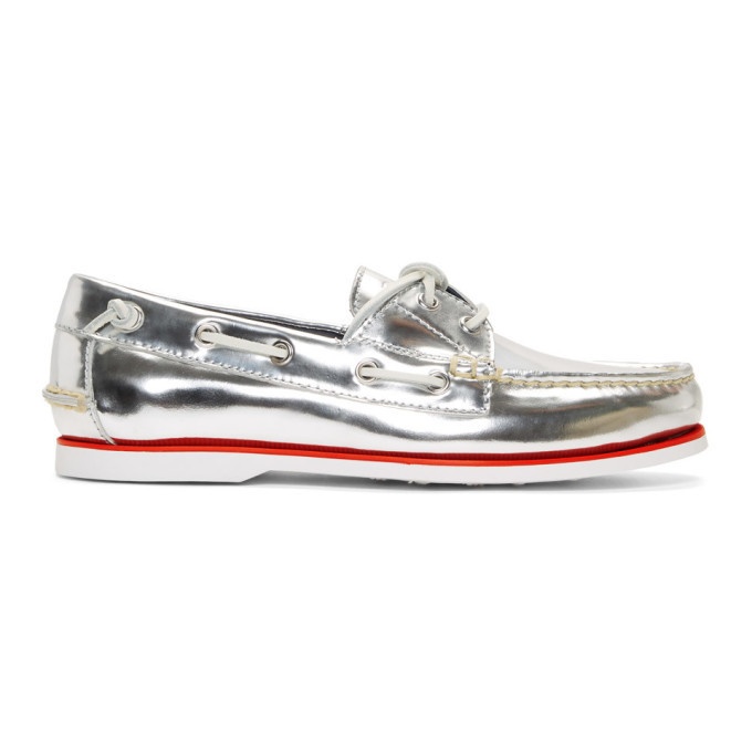 Photo: Polo Ralph Lauren Silver Patent Merton Loafers