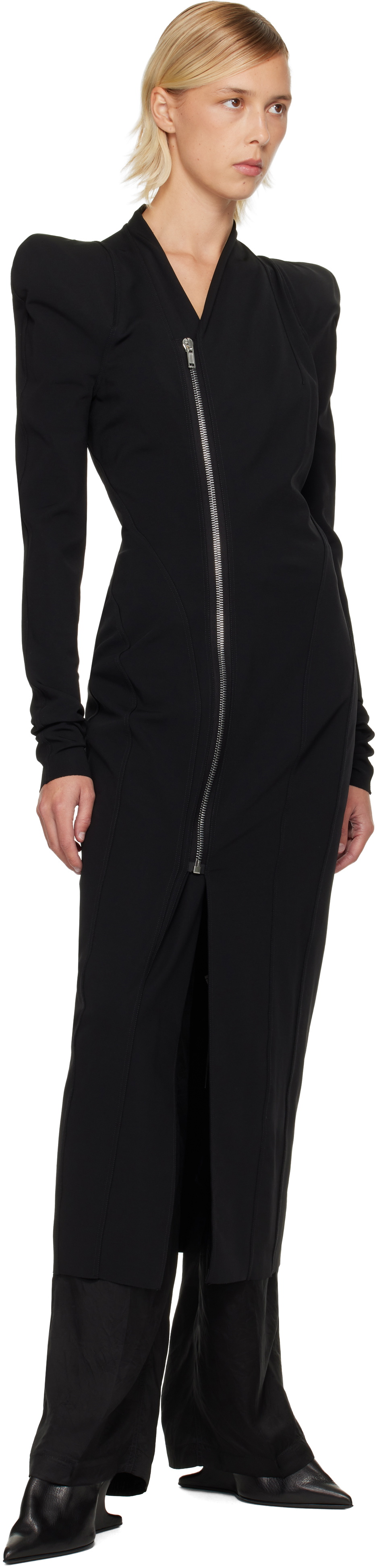 Rick Owens Lilies Black Concordians Princess Coat