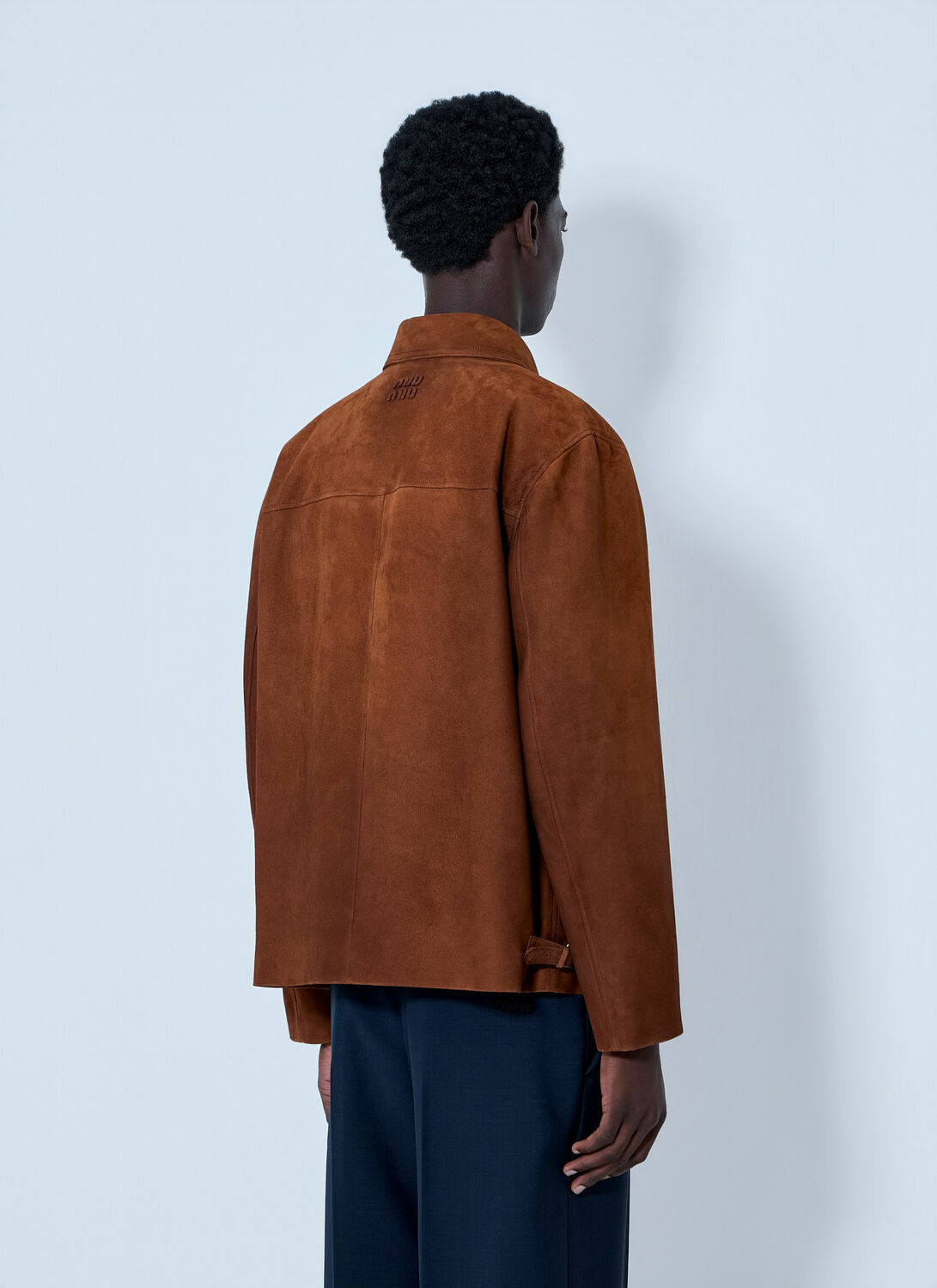 Miu Miu Suede Zip Jacket