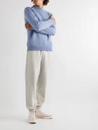 NN07 - Fred 3454 Tapered Brushed Cotton Sweatpants - Blue