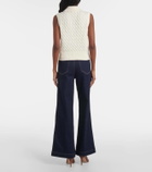 Frame The Cable Polo wool sweater vest
