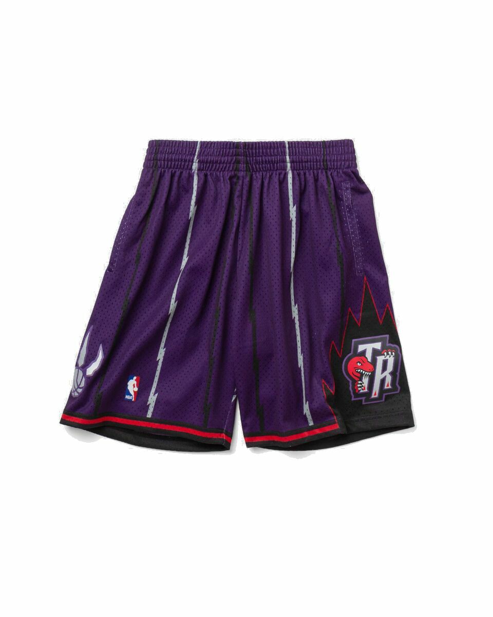 Photo: Mitchell & Ness Nba Swingman Shorts Toronto Raptors Road 1998 99 Purple - Mens - Sport & Team Shorts