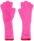 Jacquemus Pink Le Papier 'Les Gants Neve' Gloves