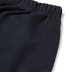 Heron Preston - Slim-Fit Tapered Logo-Appliquéd Cotton-Jersey Sweatpants - Black