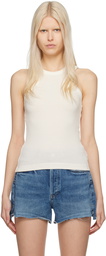 Citizens of Humanity Off-White Melrose Tank Top