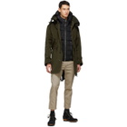 Ten c Reversible Black Down Hooded Liner Jacket