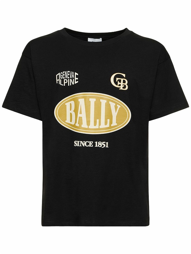 Photo: BALLY - Logo Cotton T-shirt
