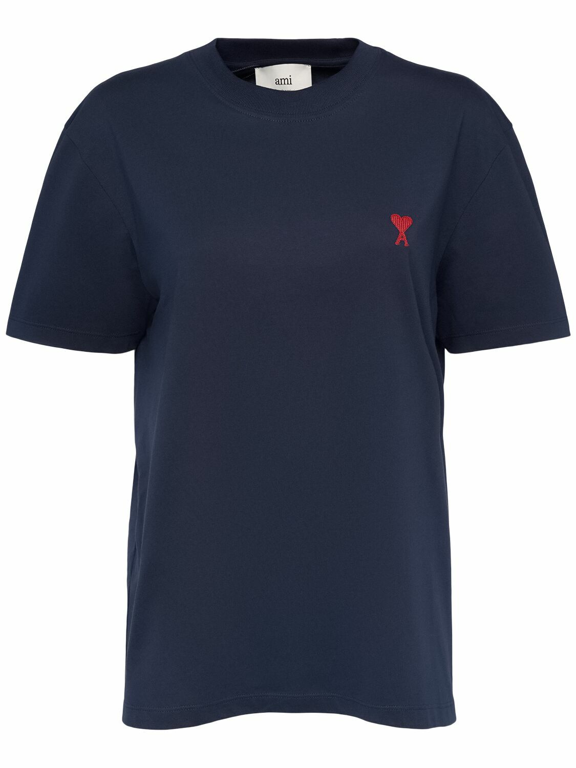 AMI PARIS Cotton Jersey T-shirt AMI AMI PARIS Cotton Jersey T-shirt AMI