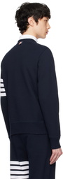 Thom Browne Navy Classic Loopback 4-Bar Sweatshirt