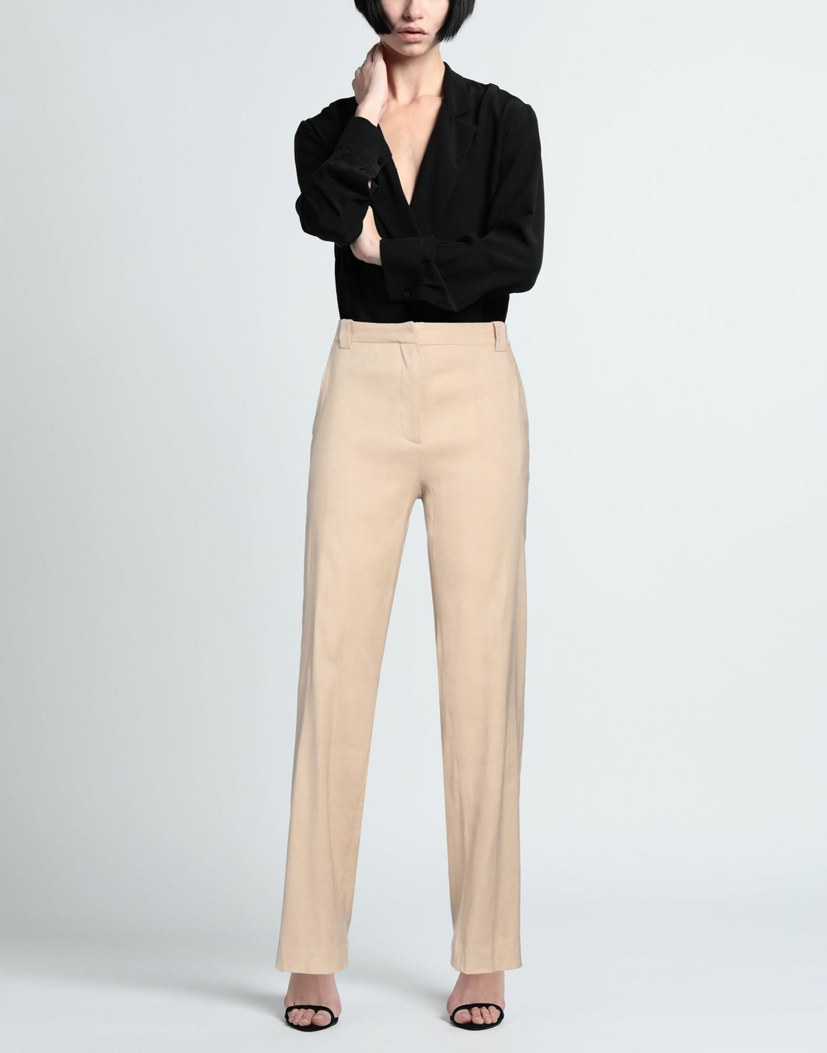 Maje Womens Pants in Beige