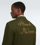 Alexander McQueen Embellished single-breasted blazer