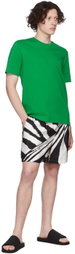 Bottega Veneta Green Cotton T-Shirt