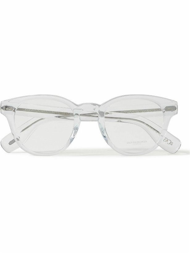 Photo: Oliver Peoples - Cary Grant 48 Round-Frame Acetate Optical Lenses