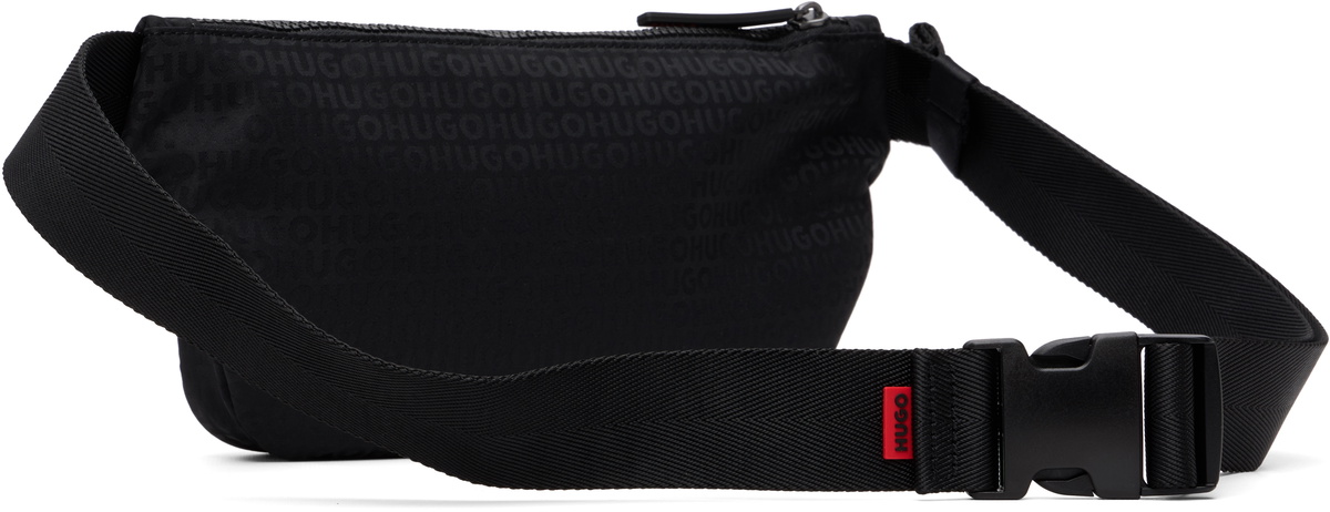 Hugo Black Logo Belt Bag