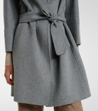 'S Max Mara Virgin wool wrap coat