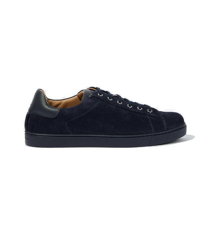 Photo: Gianvito Rossi Suede low-top sneakers