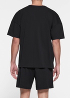 Skims Relaxed Cotton T-shirt Black
