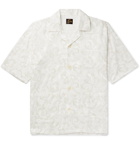 Needles - Camp-Collar Embroidered Cotton Shirt - Neutrals