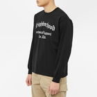 Neighborhood Men's Long Sleeve NH-8 T-Shirt in Black